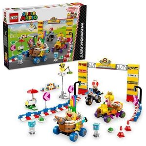 Imagine LEGO® Super Mario - Mario Kart™ – Set Baby Peach si Grand Prix 72036, 823 piese