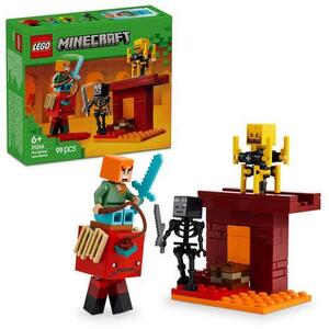 Imagine LEGO® Minecraft - Batalie deasupra lavei in Nether 21266, 99 piese
