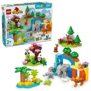 Imagine LEGO® DUPLO - Familii de animale salbatice 3 in 1 10446, 92 piese