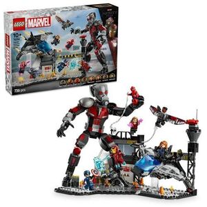 Imagine LEGO® Marvel - Batalia plina de actiune din Capitanul America: Razboi civil 76314, 736 piese