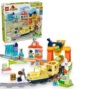 Imagine LEGO® DUPLO - Tren comunitar mare si interactiv 10428, 103 piese