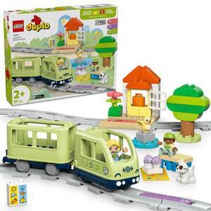 Imagine LEGO® DUPLO - Tren de aventura interactiv 10427, 57 piese