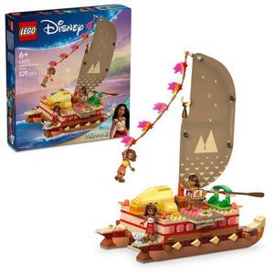Imagine LEGO® Disney Princess - Canoea de aventura a Moanei 43270, 529 piese