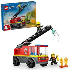 Imagine LEGO® City - Autospeciala de pompieri cu scara 60463, 82 piese