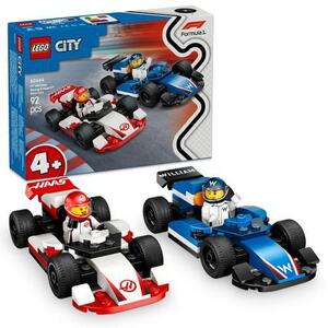 Imagine LEGO® City - Masini de curse F1® Williams Racing si Haas F1® 60464, 92 piese