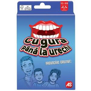 Imagine Joc de carti AS Games - Cu gura pana la urechi, limba romana