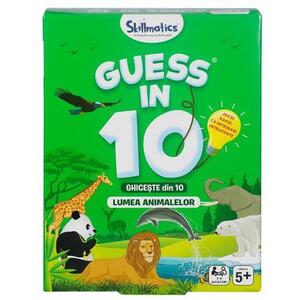 Imagine Joc de societate Spin Master - Ghiceste din 10, Lumea animalelor, limba romana