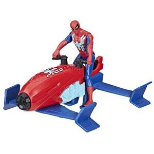 Imagine Figurina Spider-Man - Web Splashers, Spider-Man cu vehicul hydro jet, 10 cm