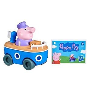 Imagine Set masinuta cu figurina Peppa Pig - Bunicul Pig