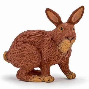 Imagine Figurina Papo - Animale de la ferma, Iepure Maro
