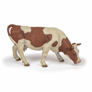 Imagine Figurina Papo - Animale de la ferma, Vaca Simmental pascand