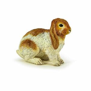 Imagine Figurina Papo - Animale de la ferma, Iepure cu urechi lasate
