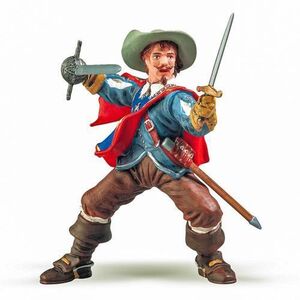 Imagine Figurina Papo - Personaje istorice, Muschetarul Athos