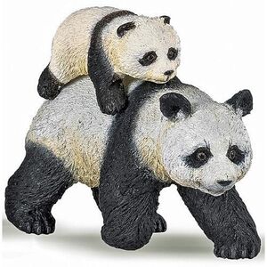 Imagine Figurina Papo - Animale salbatice, Ursulet panda cu pui