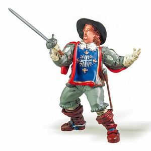 Imagine Figurina Papo - Personaje istorice, Muschetarul Porthos