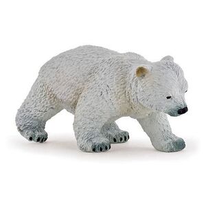 Imagine Figurina Papo - Animale salbatice, Ursulet polar mergand
