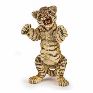 Imagine Figurina Papo - Animale salbatice, Pui de tigru ridicat
