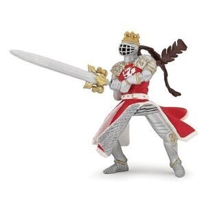Imagine Figurina Papo - Personaje medievale, Rege dragon cu sabie