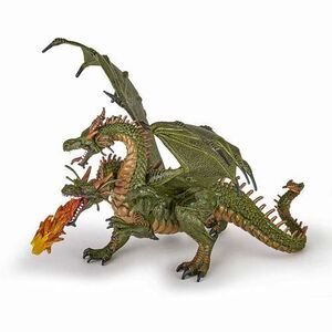 Imagine Figurina Papo - Personaje medievale, Dragon cu 2 capete
