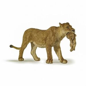 Imagine Figurina Papo - Animale salbatice, Leoaica cu pui