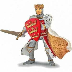 Imagine Figurina Papo - Personaje medievale, Regele Arthur
