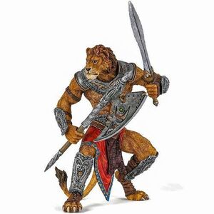 Imagine Figurina Papo - Personaje medievale, Leu mutant