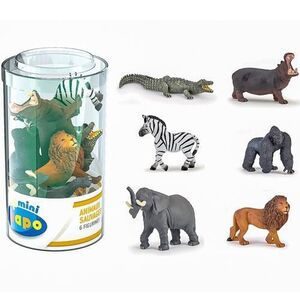 Imagine Set figurine Papo - Minifigurine animale salbatice, 6 piese