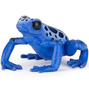 Imagine Figurina Papo - Animale salbatice, Broscuta Otravitoare Albastra