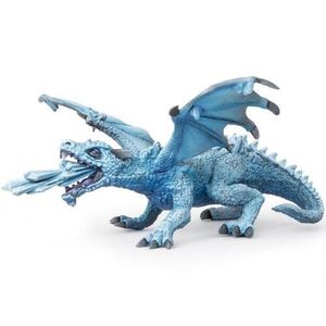 Imagine Figurina Papo - Personaje medievale, Dragon de gheata