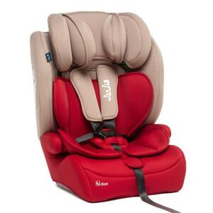 Imagine Scaun Auto Juju Safe Rider i-Size R129, 15 luni - 12 ani, Bej/Rosu