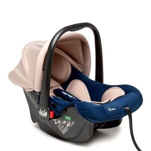 Imagine Cos Auto Juju Baby Boo i-Size, R129, 0 -15 luni, Albastru/Bej
