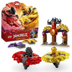 Imagine LEGO® Ninjago - Pachet de lupta cu dragoni Spinjitzu 71826, 186 piese