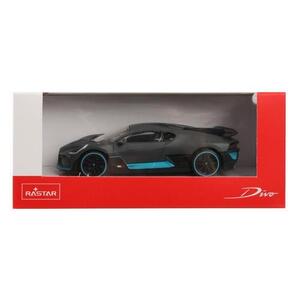Imagine Masinuta diecast Rastar - Bugatti Divo, 1: 43, Negru