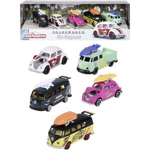 Imagine Set 5 masinute Majorette Volkswagen The Originals, scara 1: 64