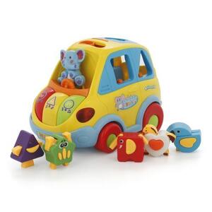 Imagine Jucarie sortare Mappy - Smart Bus, cu forme, lumini si sunete