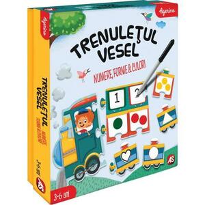 Imagine Joc AS Agerino - Trenuletul vesel, Numere, forme si culori