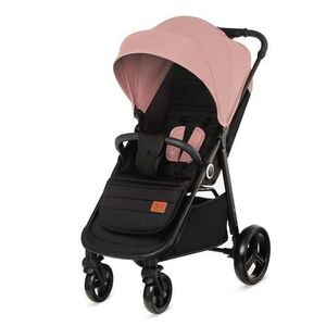 Imagine Carucior sport Kinderkraft Grande Plus, 0-22 kg, ultra compact, Negru/Roz