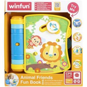 Imagine Jucarie interactiva Winfun - Carticica cu animale, cu sunete