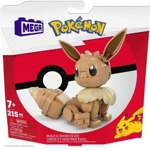 Imagine Set de constructie Pokemon Mega Construx - Eevee, 215 piese