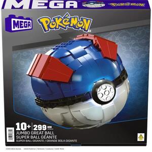 Imagine Set de constructie Pokemon Mega Construx - Bila Jumbo, 299 piese