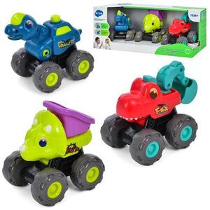 Imagine Set vehicule Hola - Dinozauri pull-back