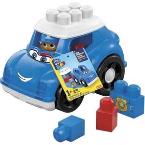 Imagine Set de constructie Mega Bloks - First Builders, Peter Police, 6 piese