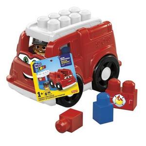Imagine Set de constructie Mega Bloks - First Builders, Freddy Firetruck, 6 piese