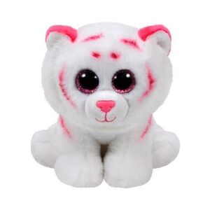 Imagine Jucarie de plus Ty - Beanie Babies, Tabor, tigru, alb, 24 cm
