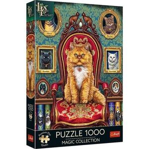 Imagine Puzzle Trefl Premium Plus - Iubitor De Pisici, 1000 piese