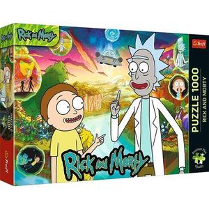 Imagine Puzzle Trefl Premium Plus - Rick Si Morty, 1000 piese