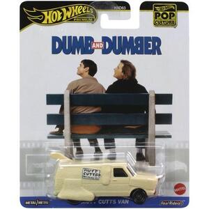 Imagine Masinuta Hot Wheels Premium - Real Riders Pop Culture, Dumb and Dumber Mutt Cutts Van, 1: 64