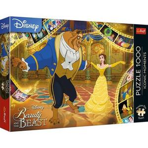 Imagine Puzzle Trefl Premium Plus - Disney Princess, Frumoasa Si Bestia, 1000 piese