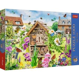 Imagine Puzzle Trefl Premium Plus - Tea Time, Casa Pentru Albine, 1000 piese
