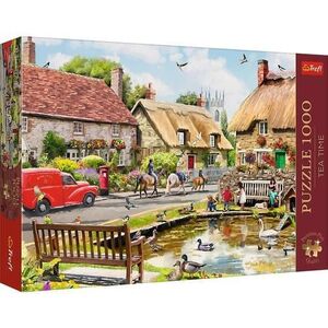 Imagine Puzzle Trefl Premium Plus - Tea Time, Vara La Sat, 1000 piese